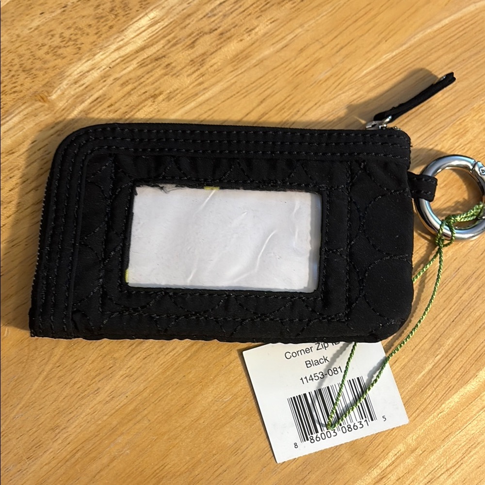 Vera Bradley Quilted Corner Zip ID Pouch - Picture 2 of 6